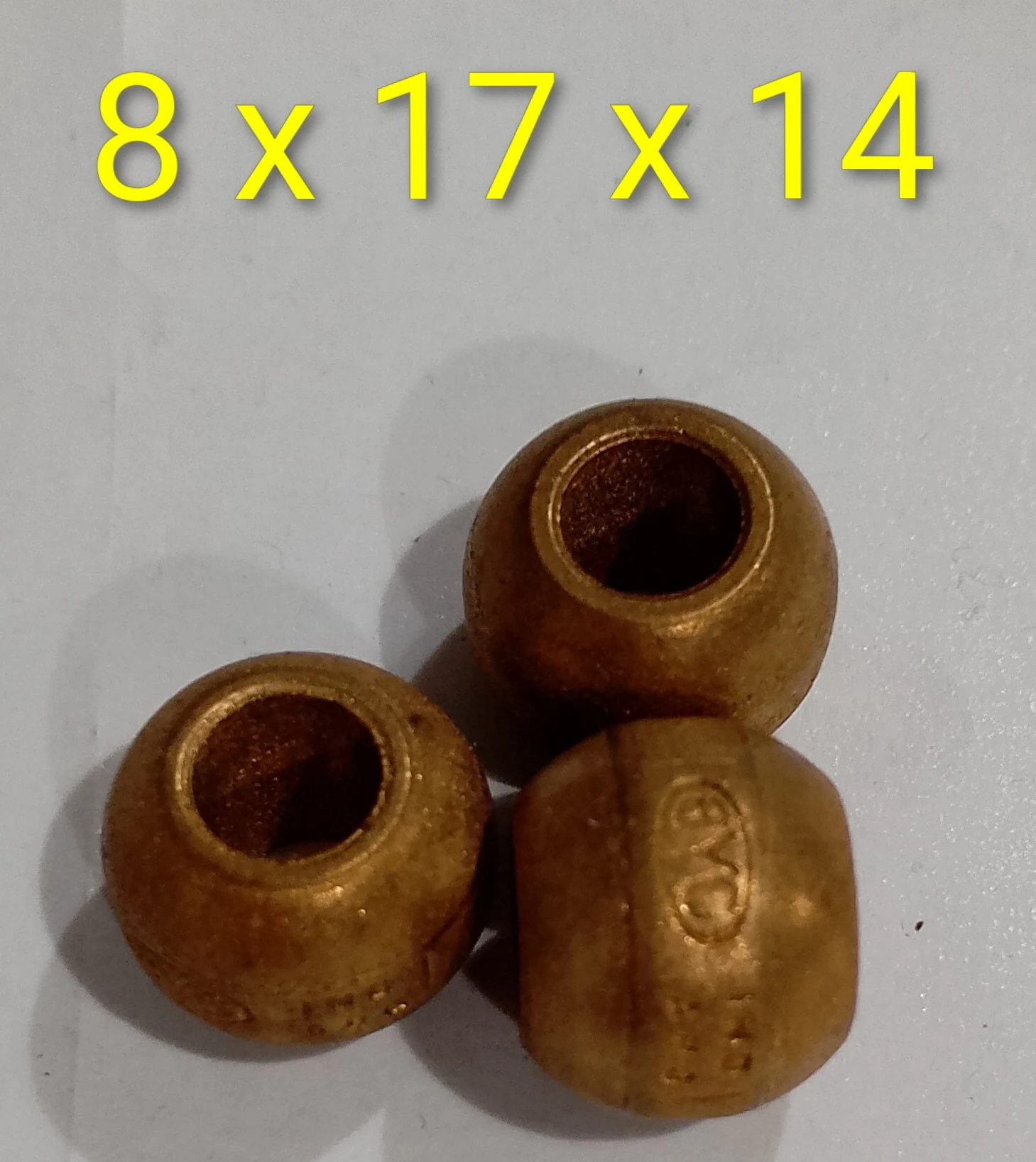Buje esférico 8x17x14