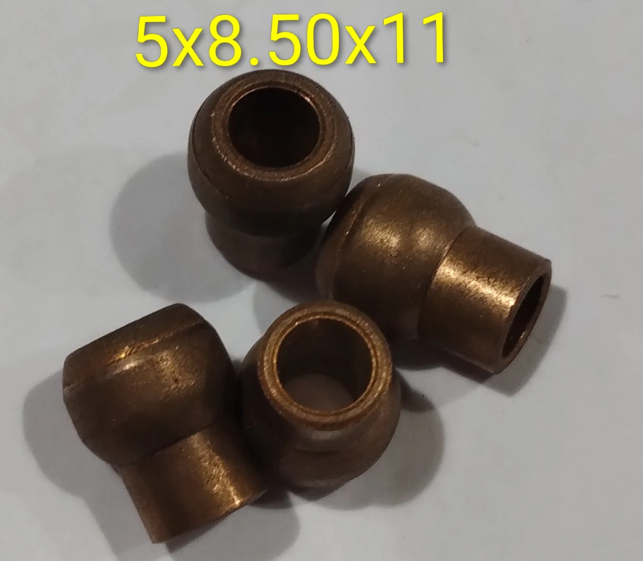 Buje esférico con cuello 5x8.5x11
