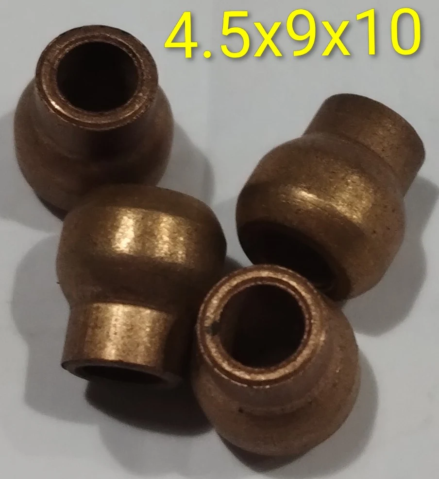 Buje esférico con cuello 4.5x9x10