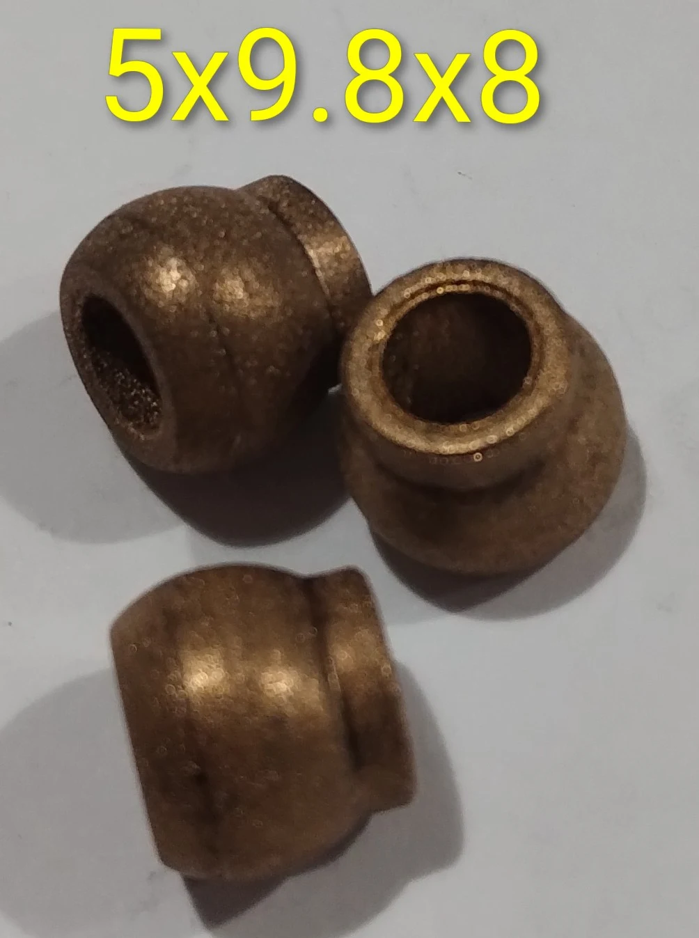 Buje esférico con cuello 5x9.8x8