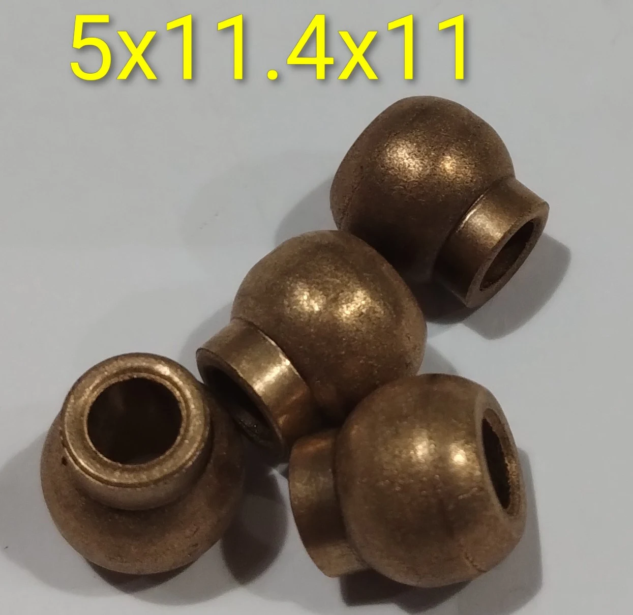 Buje esférico con cuello 5x11.4x11