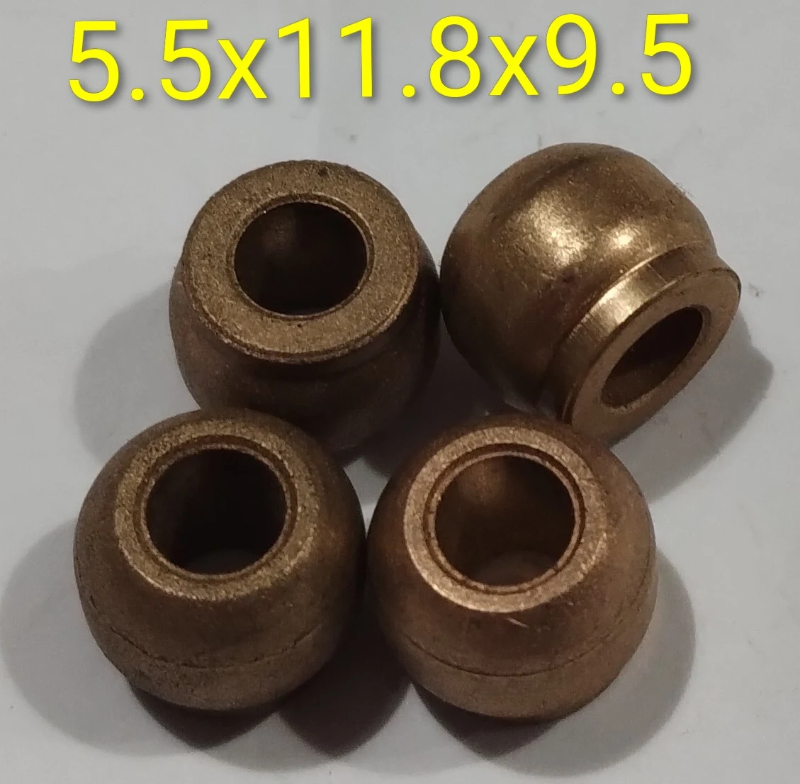 Buje esférico con cuello 5.5x11.8x9.5