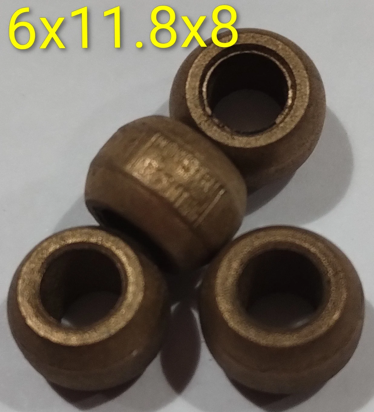 Buje esférico 6x11.8x8