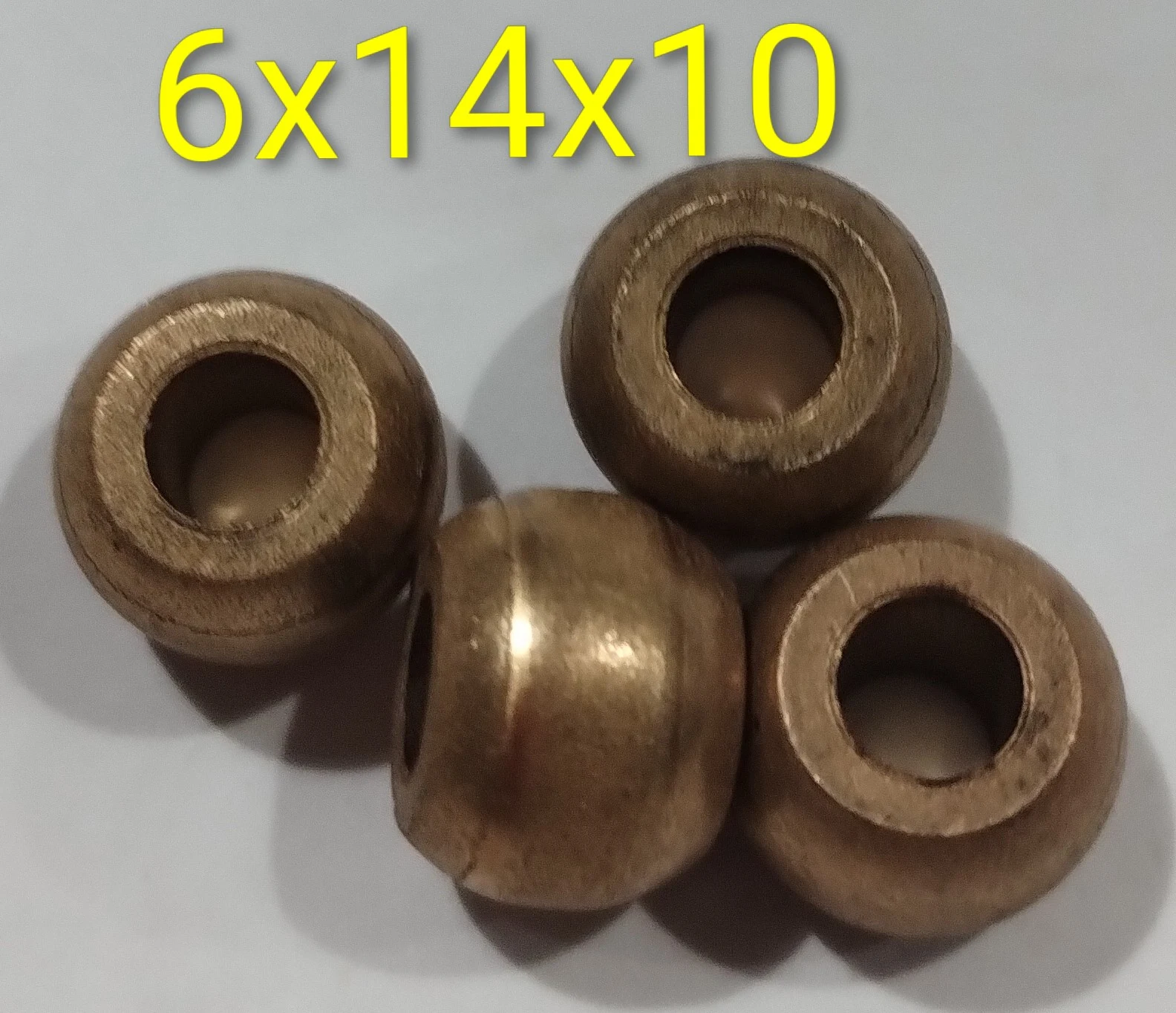 Buje esférico 6x14x10