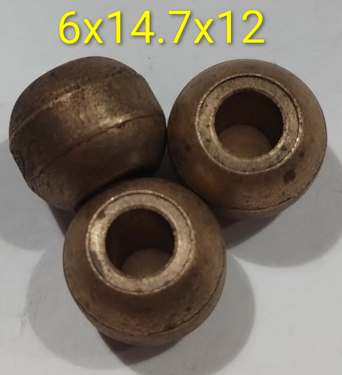 Buje esférico 6x14.7x12