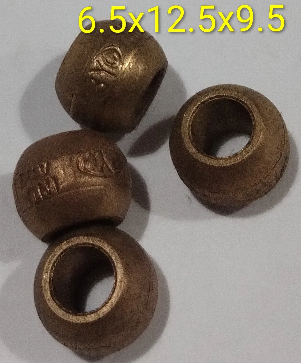 Buje esférico 6.5x12.5x9.5