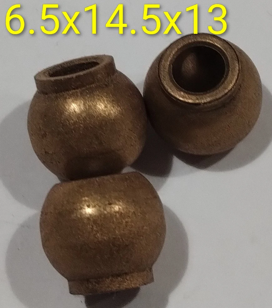 Buje esférico con cuello 6.5x14.5x13