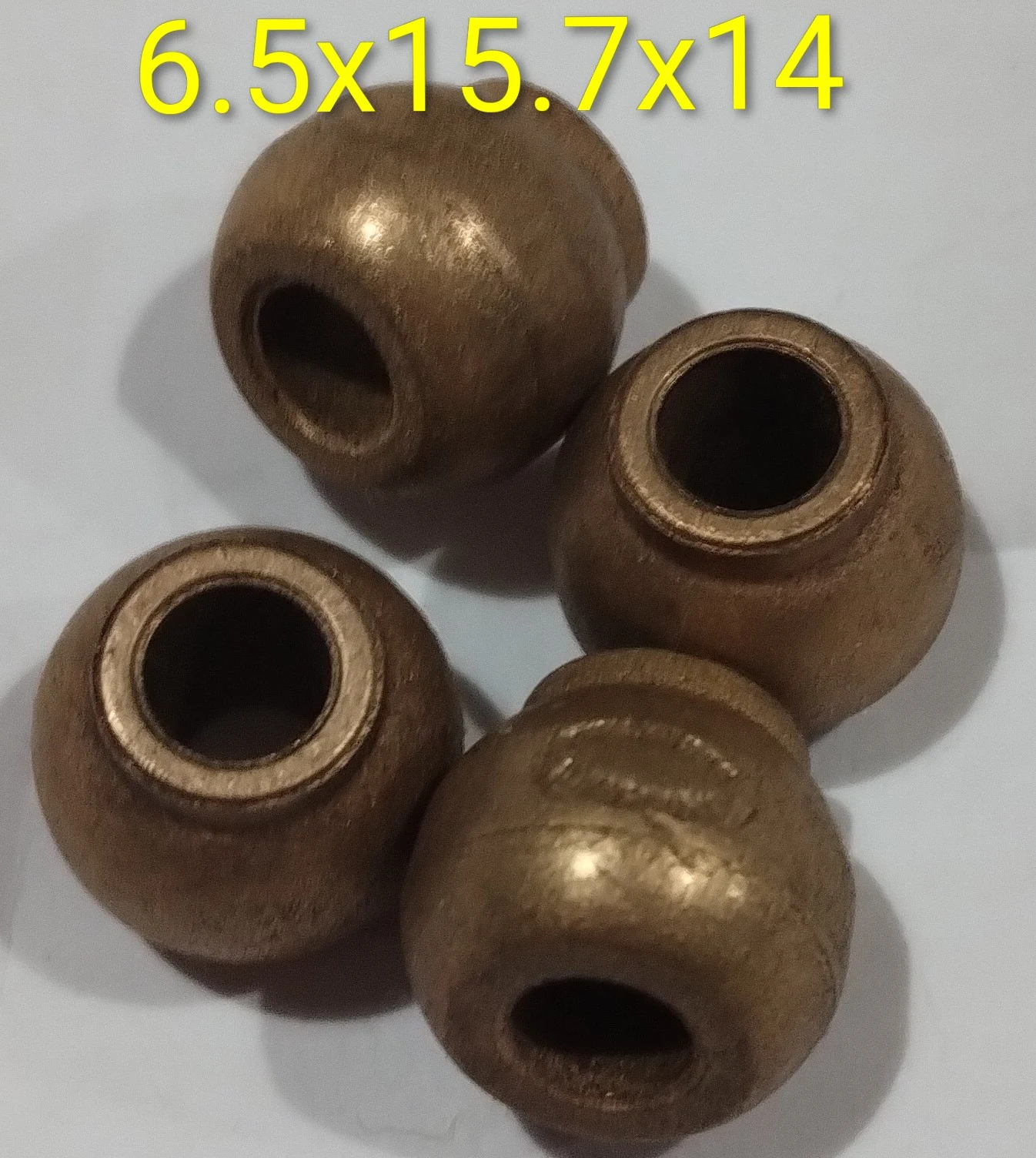 Buje esférico con cuello 6.5x15.7x14