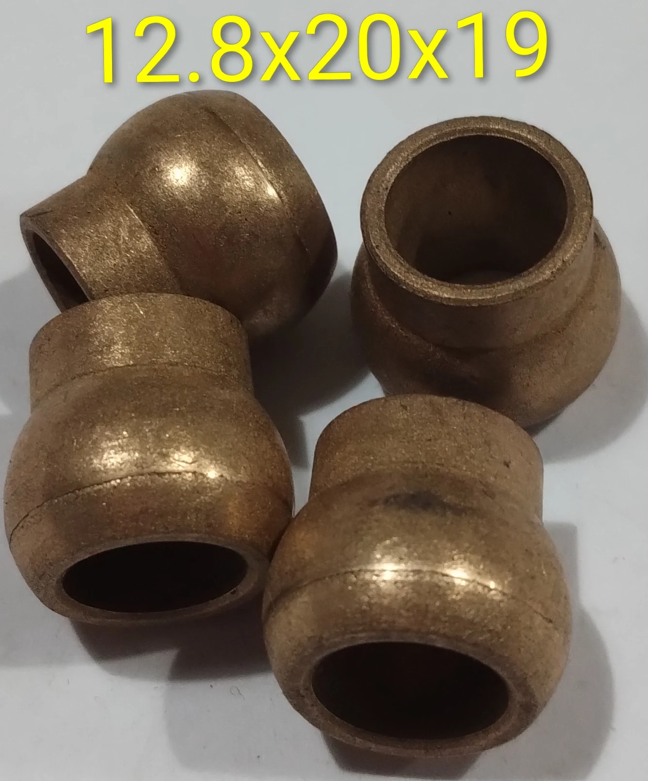 Buje esférico con cuello 12.8x20x19