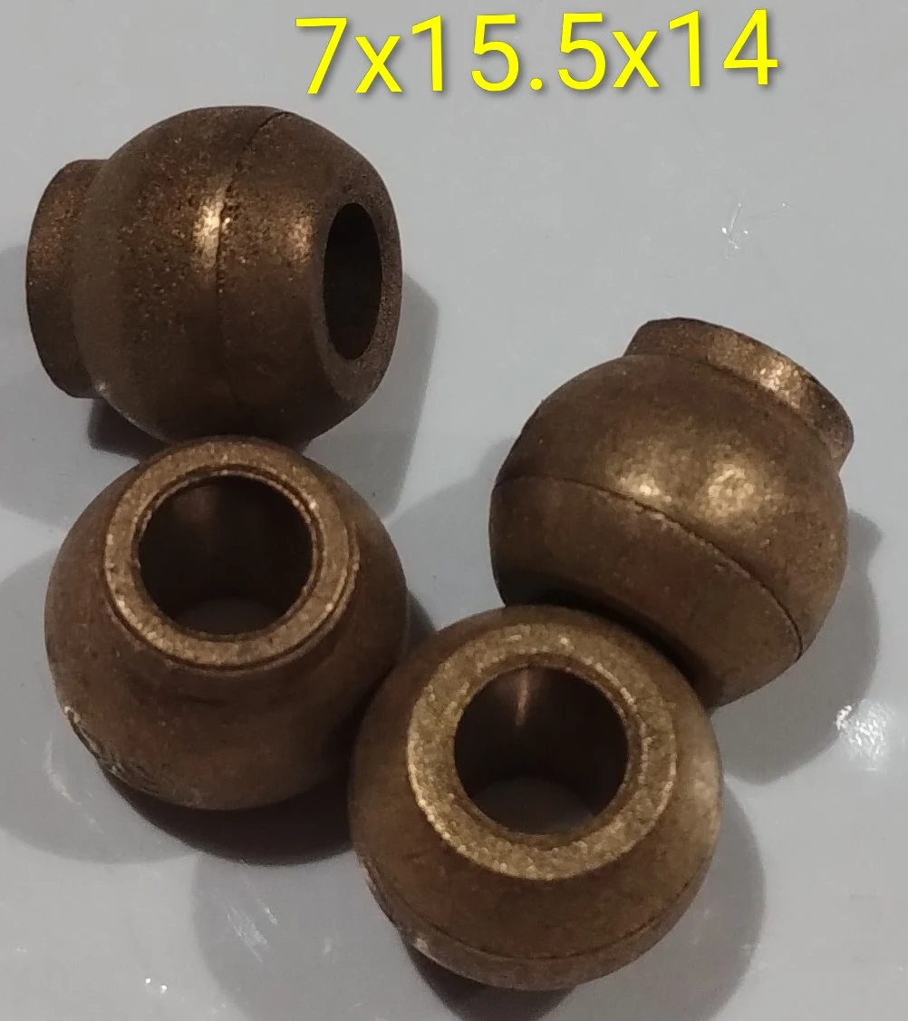Buje esférico con cuello 7x15.5x14
