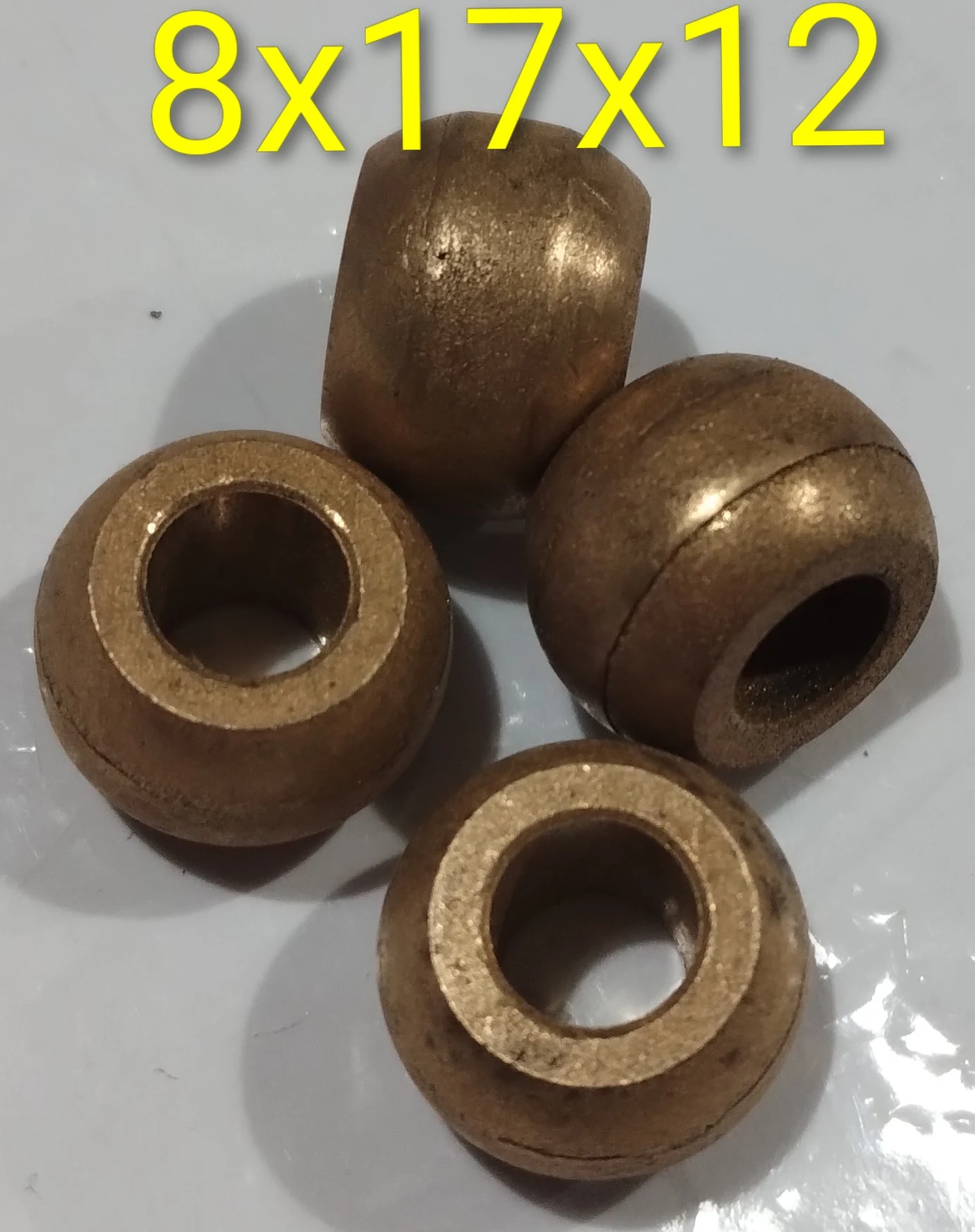Buje esférico 8x17x12