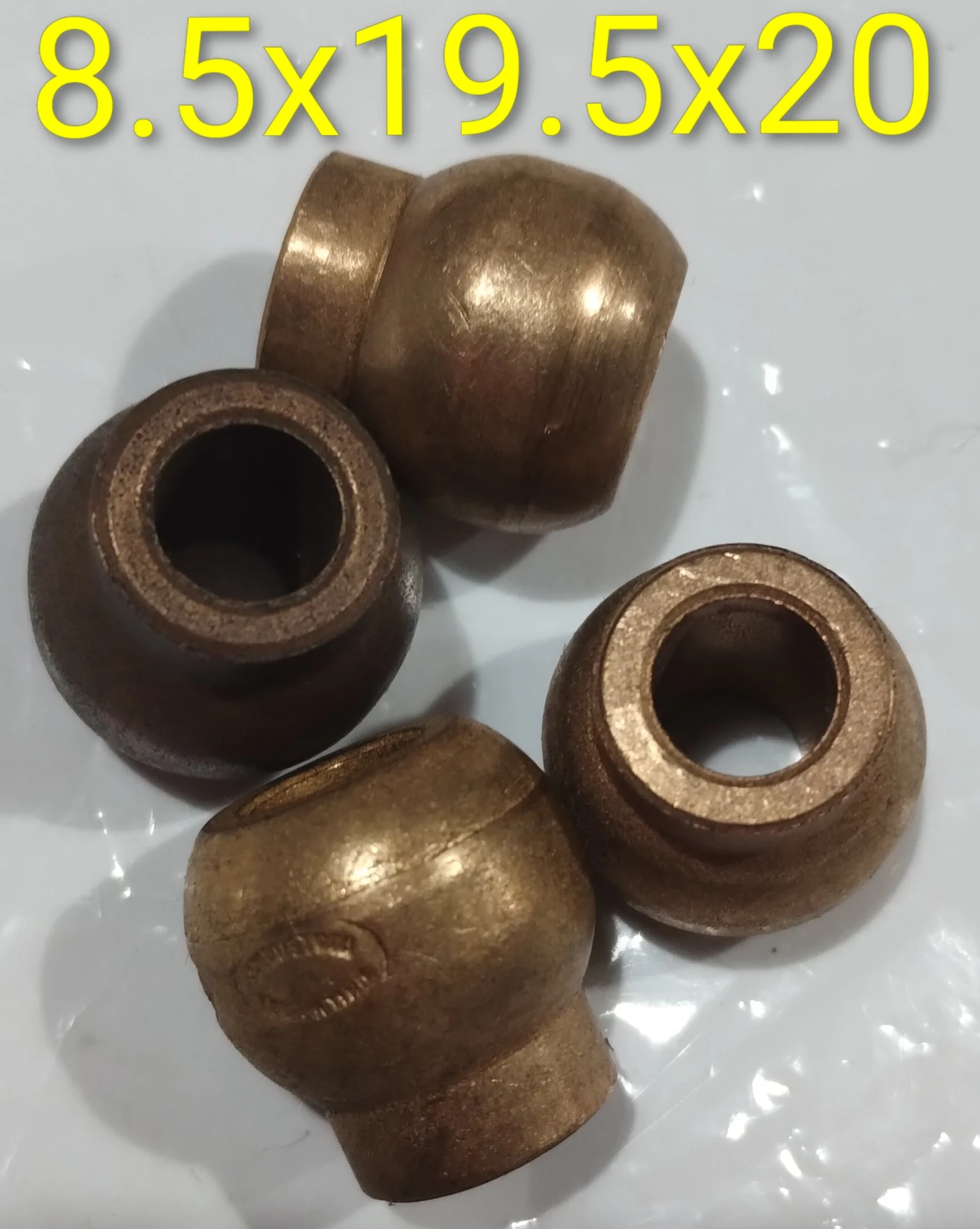 Buje esférico con cuello 8.5x19.5x20