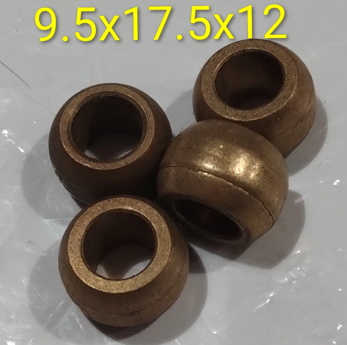 Buje esférico 9.5x17.5x12