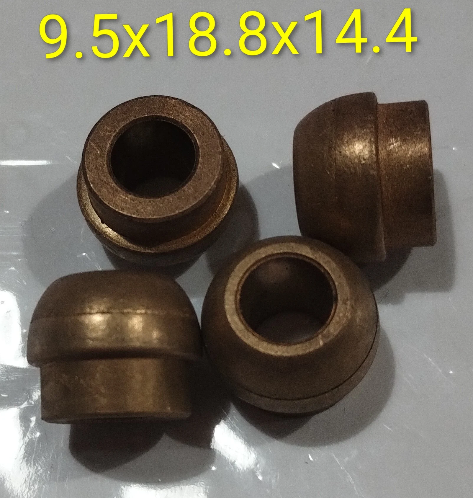 Buje esférico con cuello 9.5x18.8x14.4