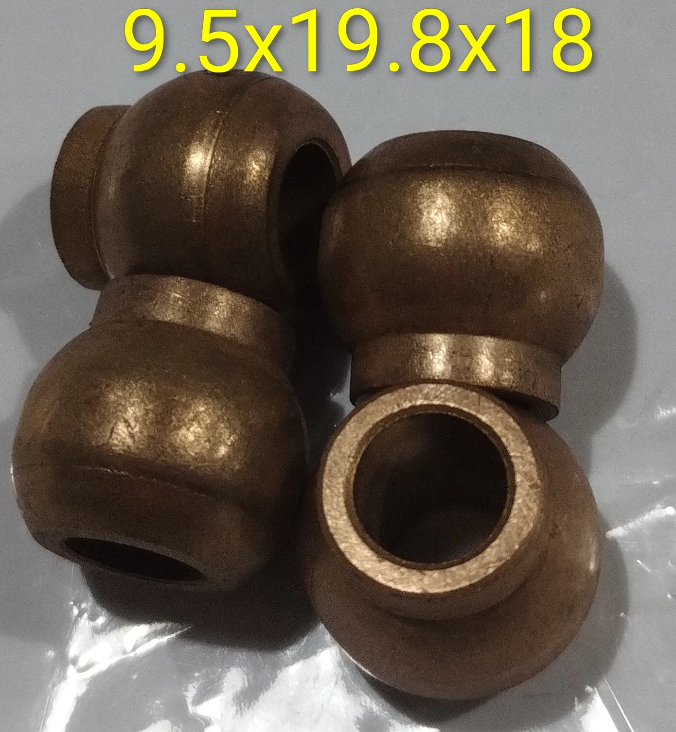 Buje esférico 9.5x19.8x18