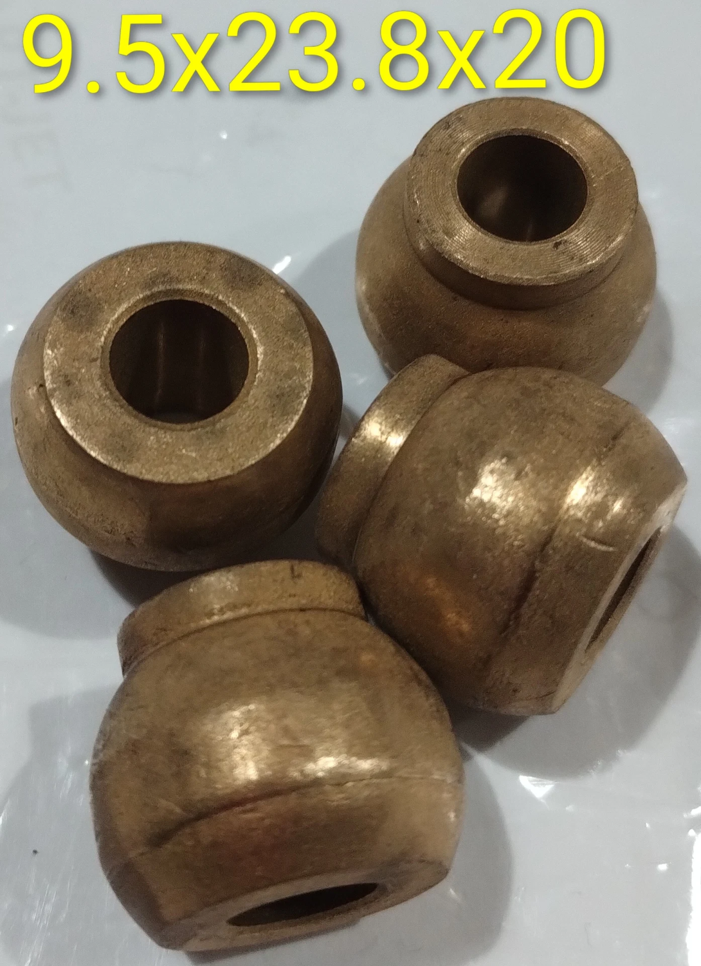 Buje esférico con cuello 9.5x23.8x20