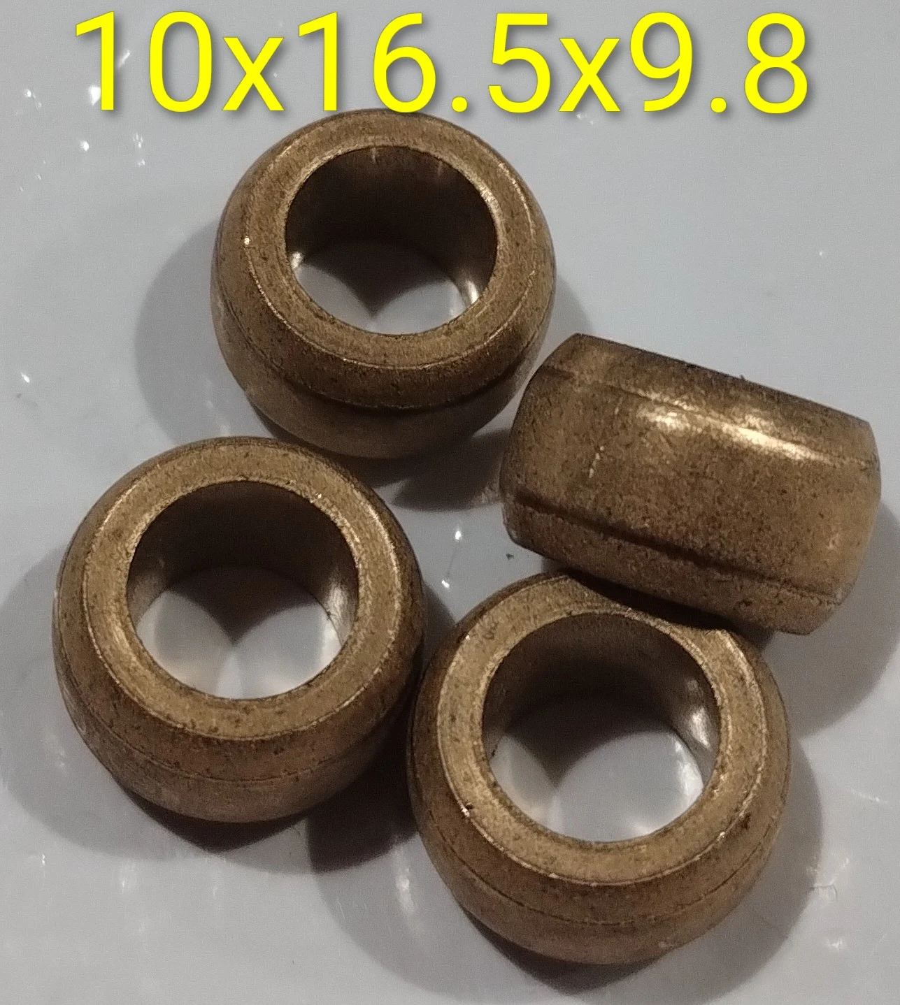Buje esférico con cuello 10x16.5x9.8