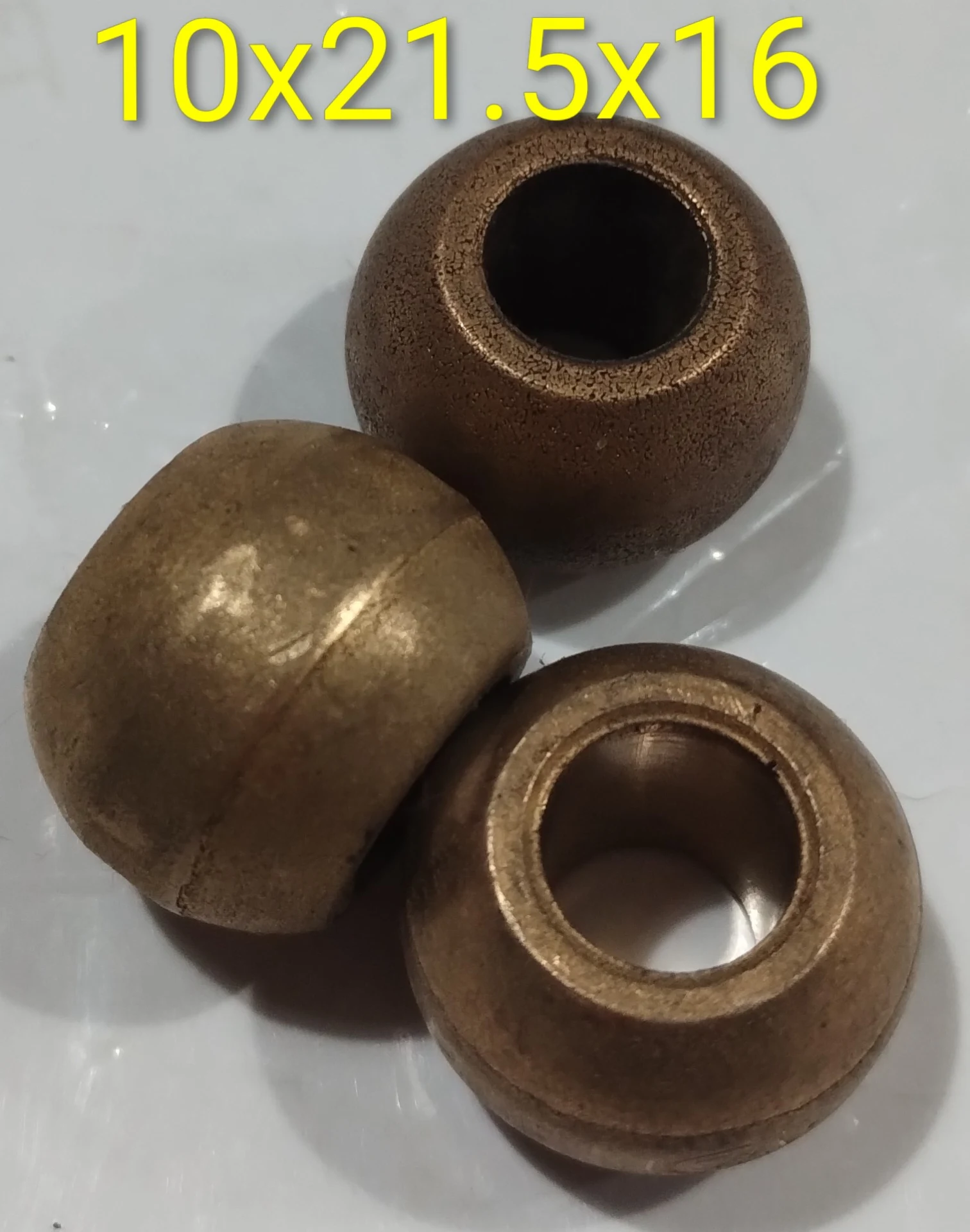 Buje esférico 10x21.5x16