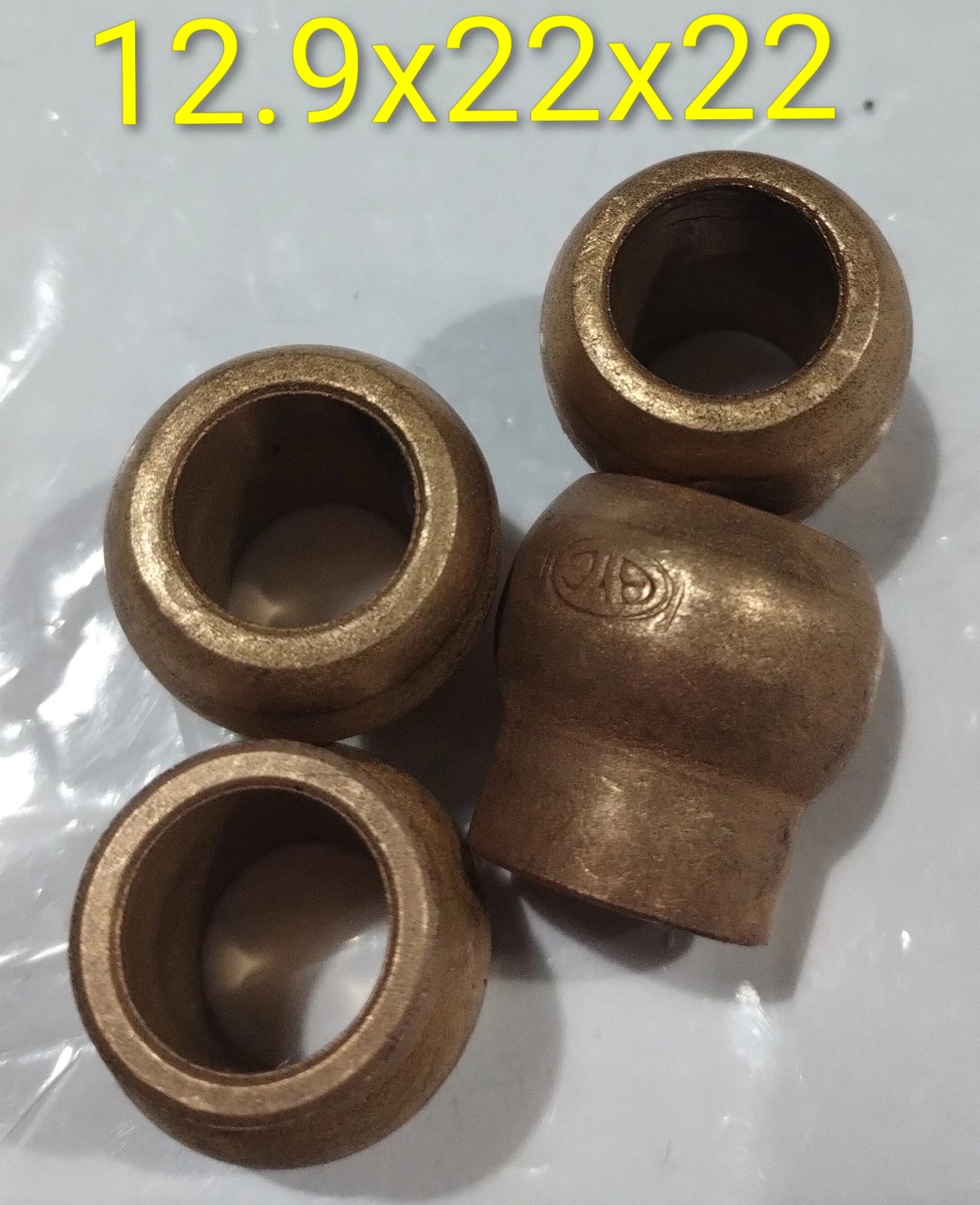 Buje esférico con cuello 12.9x22x22