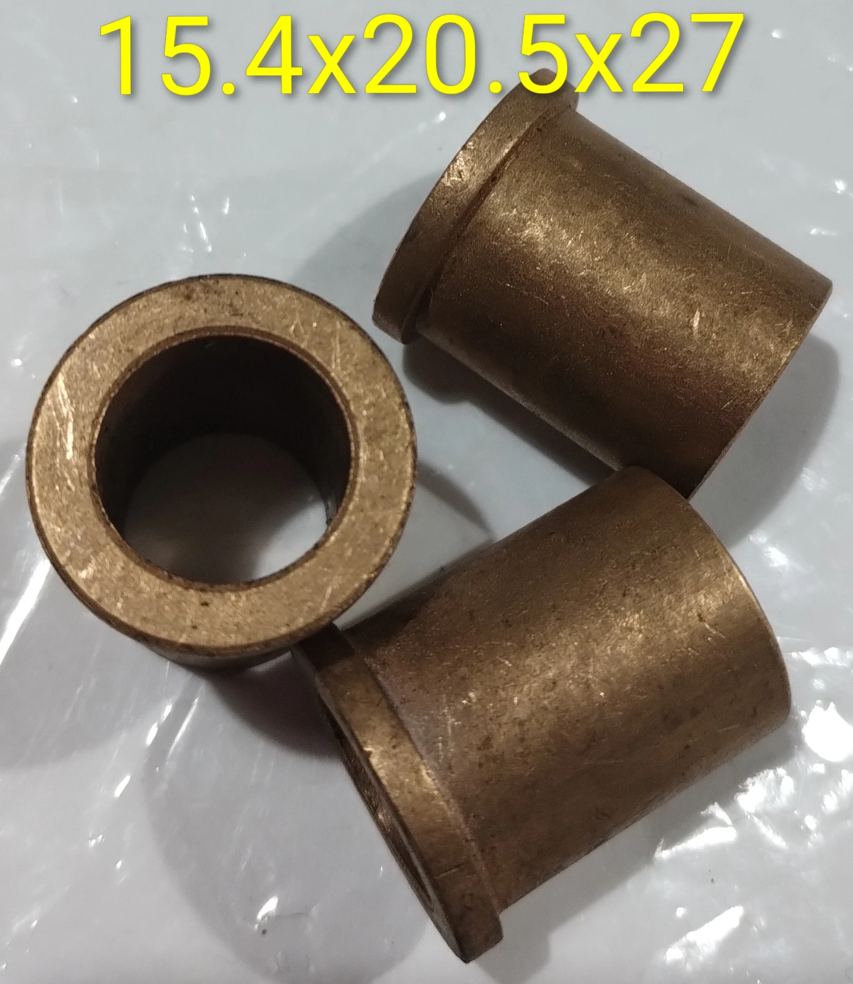 Buje esférico con tope 15.4x20.5x27